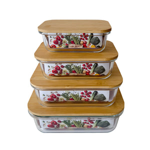 GLASS KITCHEN STORAGE