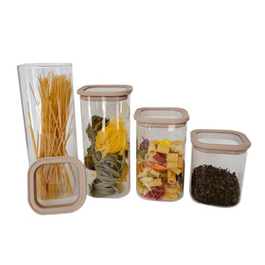 GLASS KITCHEN STORAGE