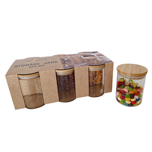GLASS KITCHEN STORAGE