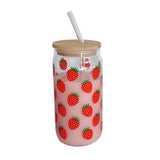 GLASS DRINK JAR